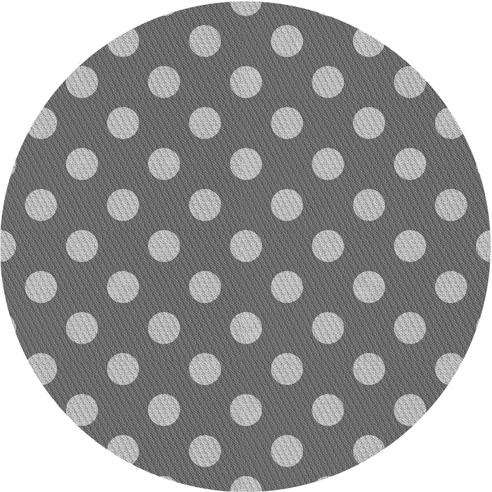 Square Patterned Gray Rug, pat2746gry