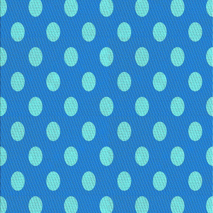 Patterned Neon Blue Rug, pat2746lblu