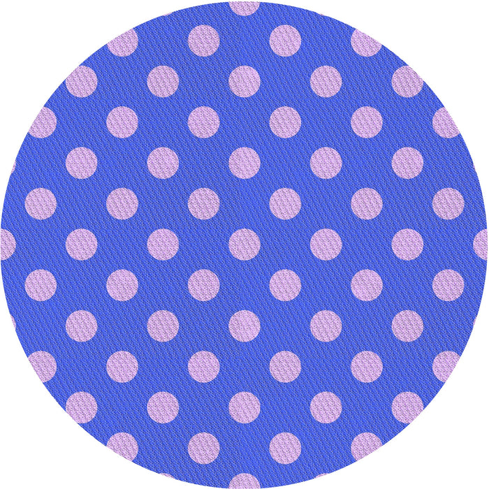 Square Patterned Purple Mimosa Purple Rug, pat2746pur