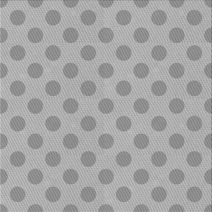 Round Patterned Silver Gray Rug, pat2747gry