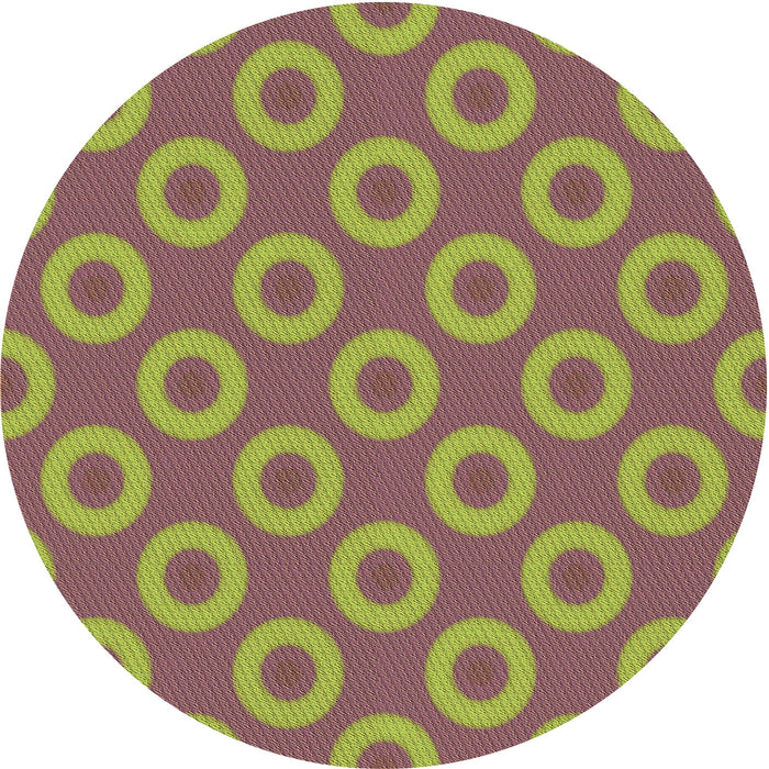 Square Machine Washable Transitional Green Rug in a Living Room, wshpat2748brn