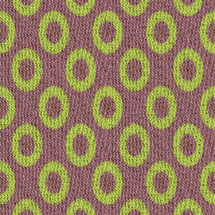 Patterned Green Rug, pat2748brn