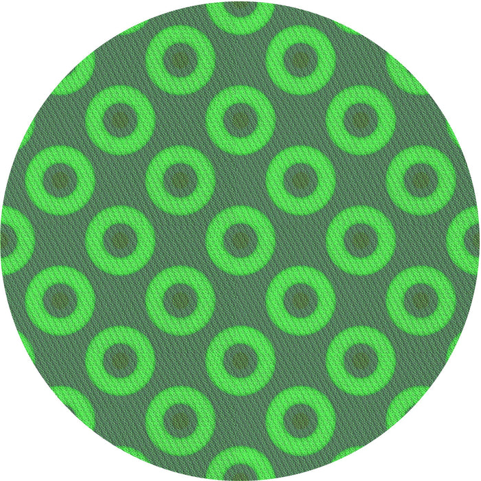 Square Machine Washable Transitional Pine Green Rug in a Living Room, wshpat2748grn