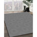 Machine Washable Transitional Ash Gray Rug in a Family Room, wshpat2748gry