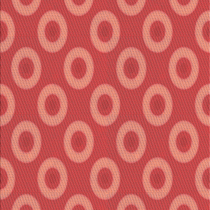 Patterned Red Rug, pat2748rd