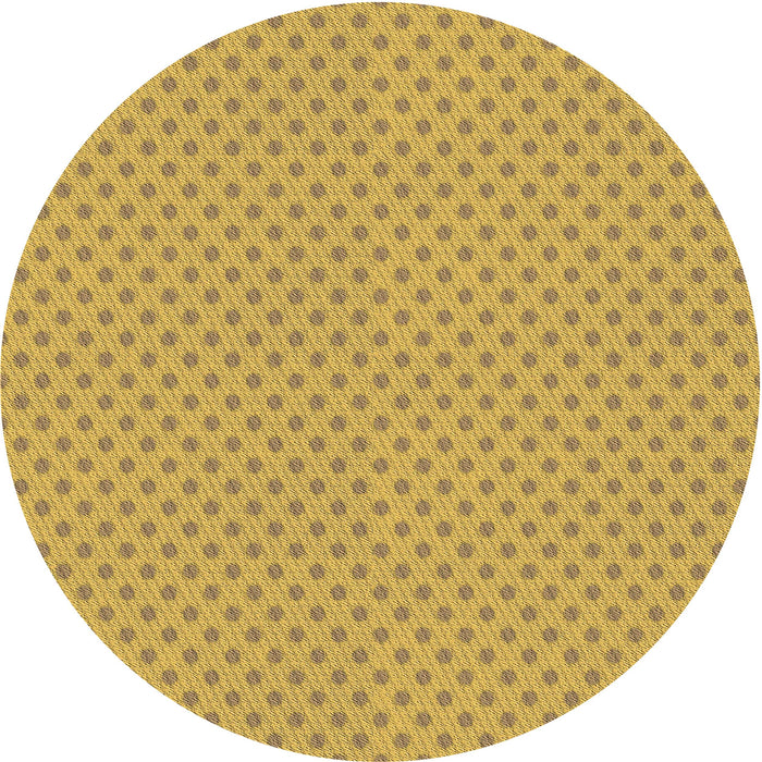 Square Patterned Cinnamon Brown Rug, pat2749brn