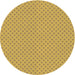 Square Patterned Cinnamon Brown Rug, pat2749brn