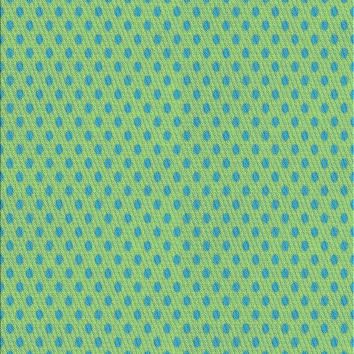 Patterned Medium Sea Green Rug, pat2749lblu