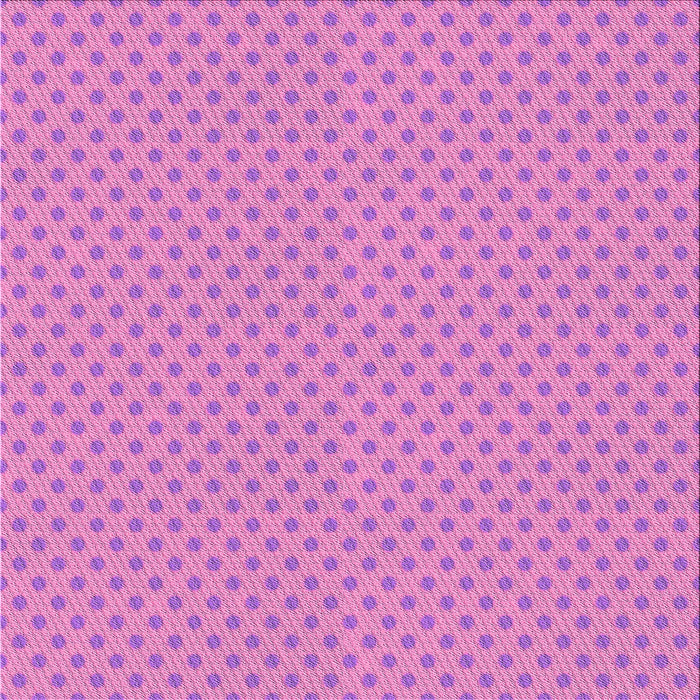 Round Patterned Violet Purple Rug, pat2749pur