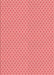 Patterned Fire Red Rug, pat2749rd