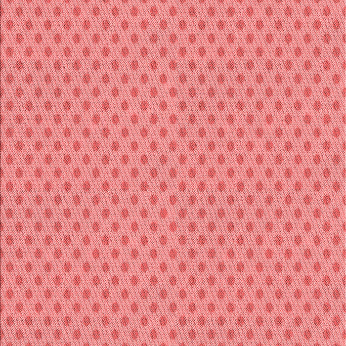 Patterned Fire Red Rug, pat2749rd