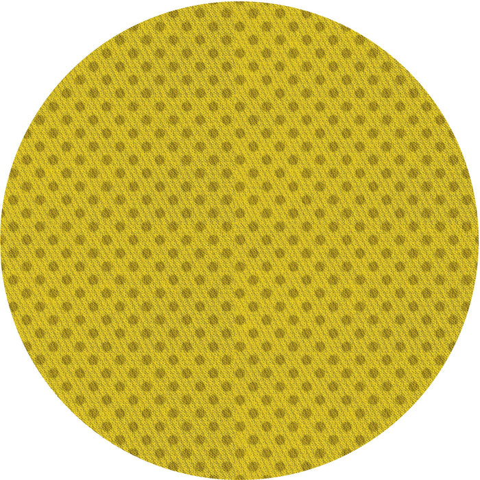 Square Patterned Orange Gold Rug, pat2749yw
