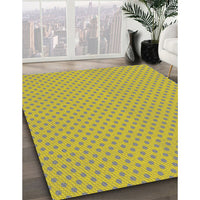 Patterned Brown Novelty Rug, pat2749