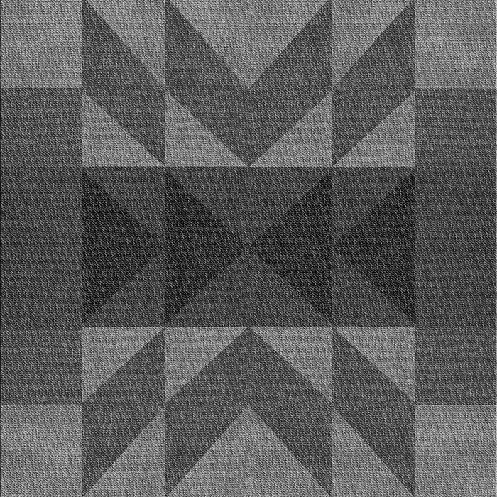 Patterned Silver Gray Rug, pat275gry