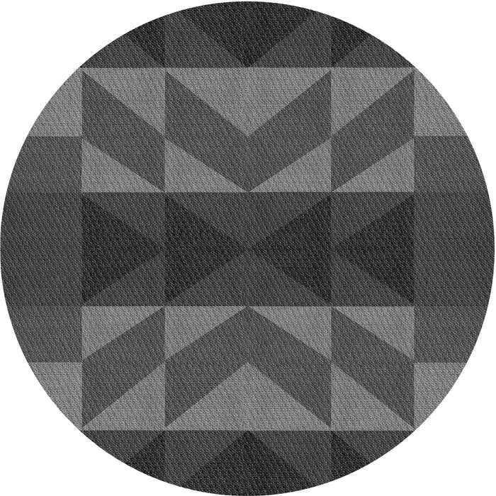 Square Machine Washable Transitional Silver Gray Rug in a Living Room, wshpat275gry