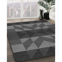 Patterned Silver Gray Rug, pat275gry