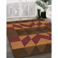 Patterned Sedona Brown Rug, pat275org