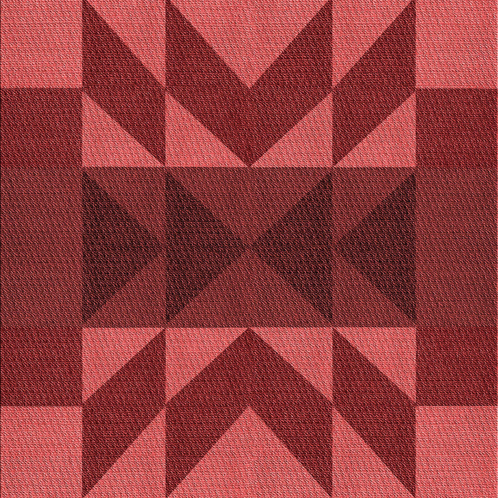 Machine Washable Transitional Cranberry Red Rug, wshpat275rd