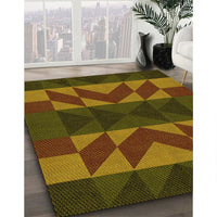 Patterned Red Rug, pat275yw