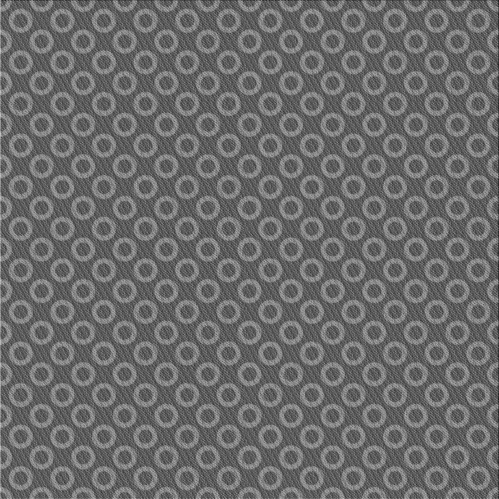 Round Patterned Gray Rug, pat2750gry