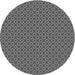 Square Patterned Gray Rug, pat2750gry