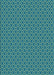 Patterned Dark Cyan Green Rug, pat2750lblu