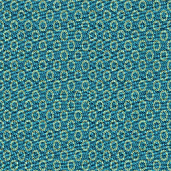 Patterned Dark Cyan Green Rug, pat2750lblu