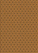 Patterned Saddle Brown Rug, pat2750org