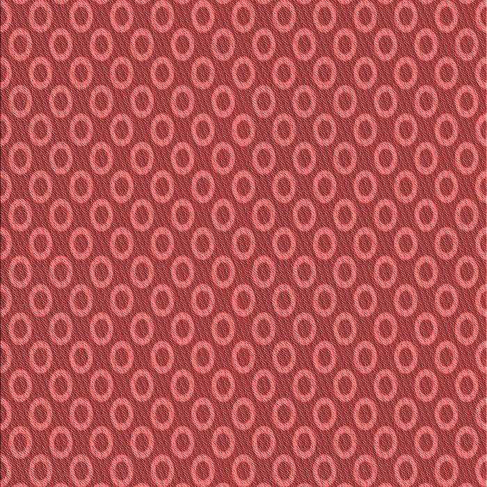 Patterned Red Rug, pat2750rd