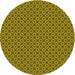 Square Patterned Dark Bronze Brown Rug, pat2750yw