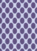 Patterned Bright Grape Purple Rug, pat2751blu