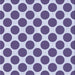 Round Patterned Bright Grape Purple Rug, pat2751blu