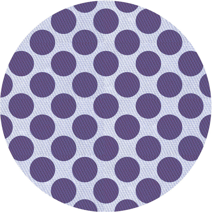 Square Patterned Bright Grape Purple Rug, pat2751blu