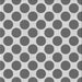 Round Patterned Ash Gray Rug, pat2751gry