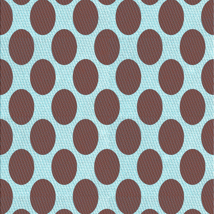 Machine Washable Transitional Blue Rug, wshpat2751lblu