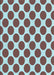 Patterned Blue Rug, pat2751lblu