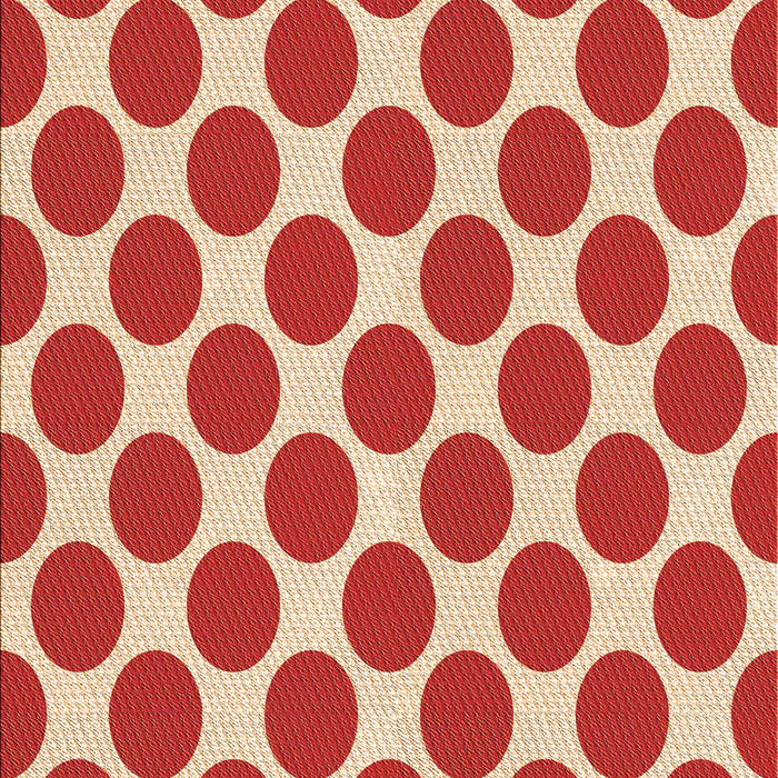Patterned Red Rug, pat2751org