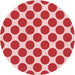 Square Patterned Pastel Pink Rug, pat2751rd