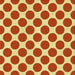 Round Patterned Chrome Gold Yellow Rug, pat2751yw