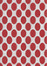Patterned Red Novelty Rug, pat2751