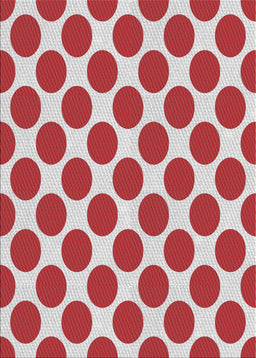 Machine Washable Transitional Red Rug, wshpat2751