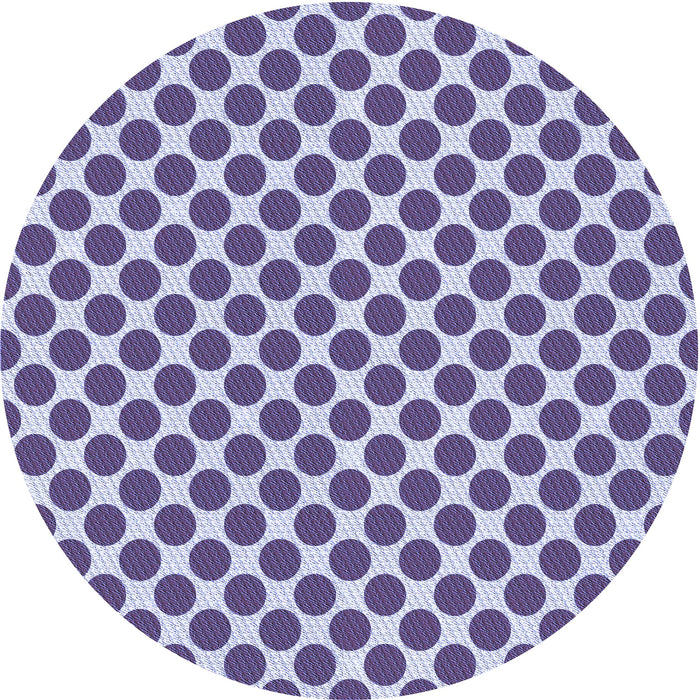 Square Patterned Bright Grape Purple Rug, pat2752blu