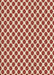 Patterned Red Rug, pat2752brn