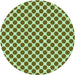 Square Patterned Dark Bronze Brown Rug, pat2752grn