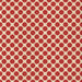 Round Patterned Red Rug, pat2752org