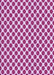 Patterned Deep Pink Rug, pat2752pur