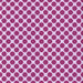 Round Patterned Deep Pink Rug, pat2752pur