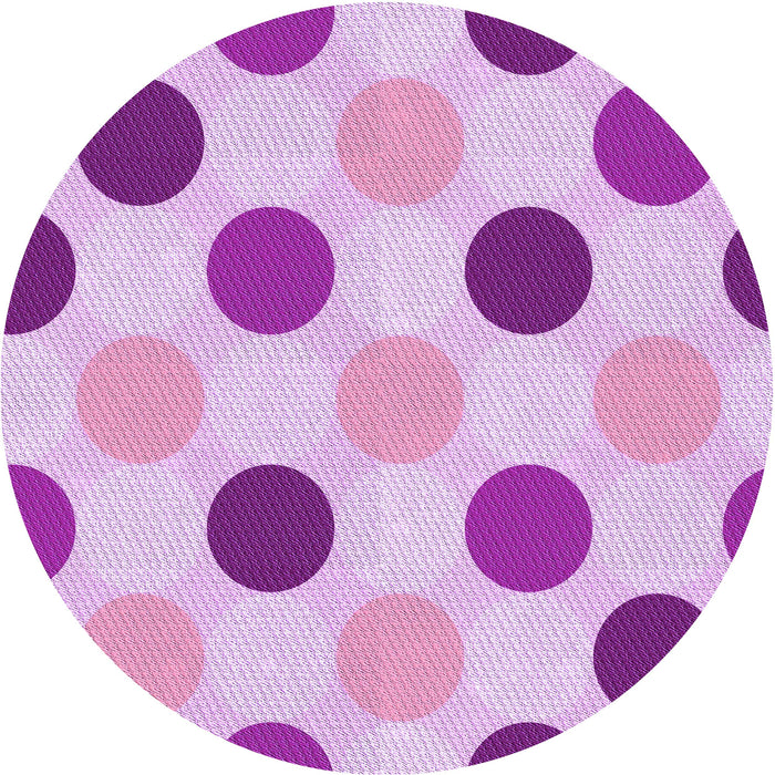 Square Machine Washable Transitional Blossom Pink Rug in a Living Room, wshpat2753pur