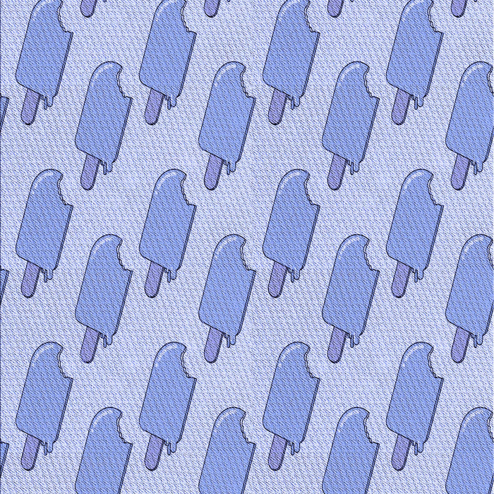 Patterned Blue Rug, pat2754blu