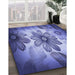 Machine Washable Transitional Purple Mimosa Purple Rug in a Family Room, wshpat2755blu